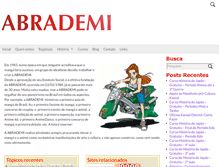 Tablet Screenshot of abrademi.com